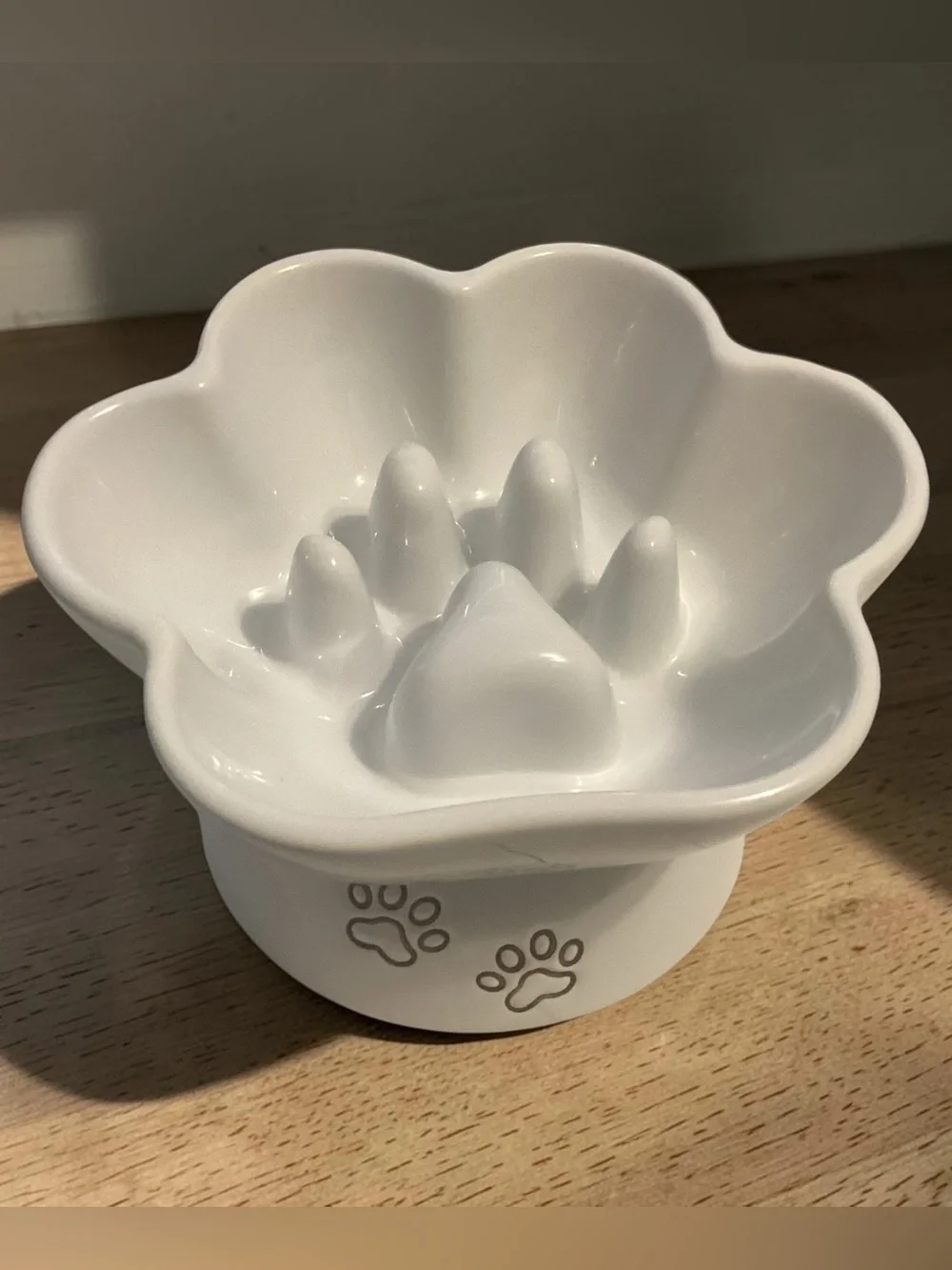 Ceramic Slow Feeder Dog & Cat Bowl | Food Grade | New